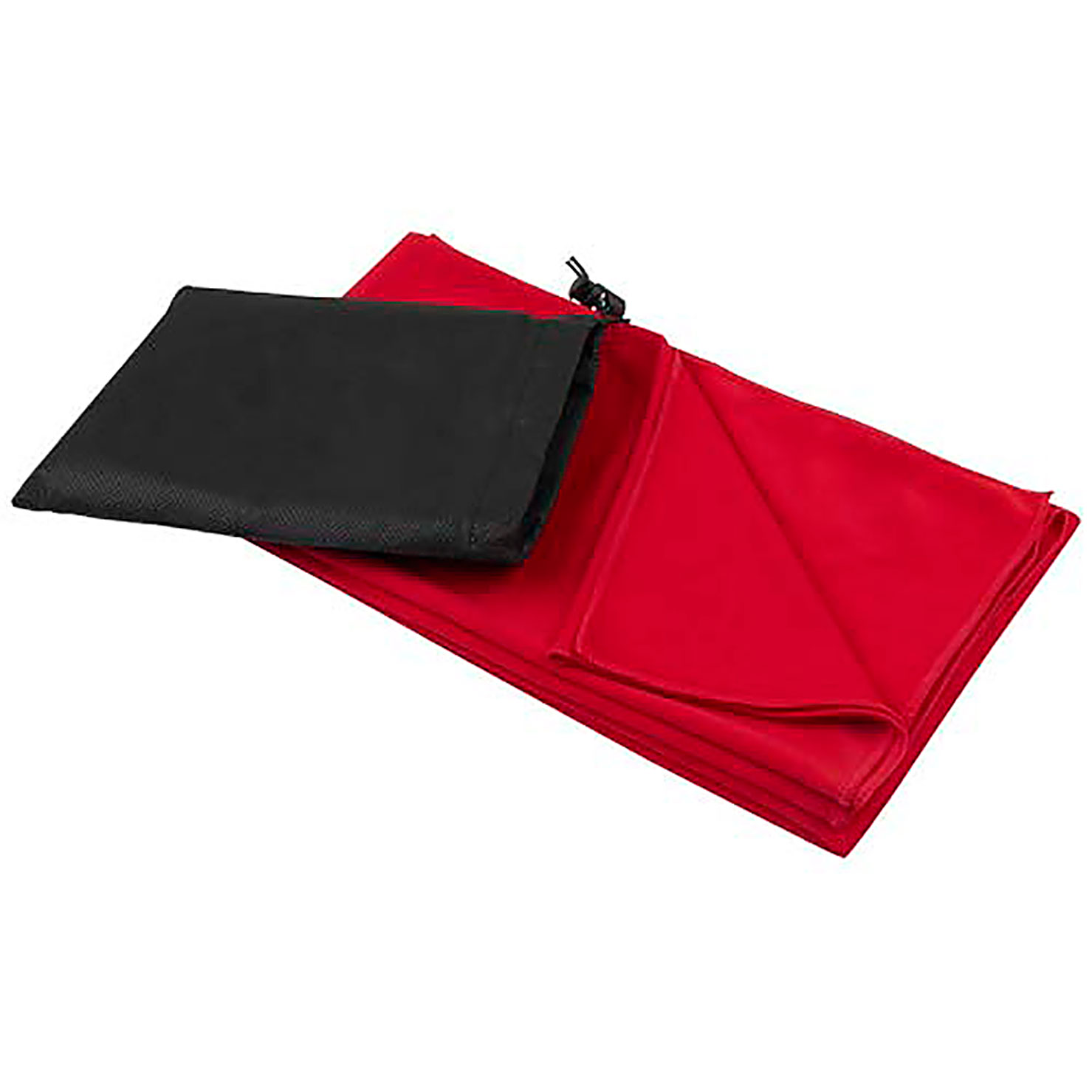 Lucas RPET sport towel 70x140 cm - red