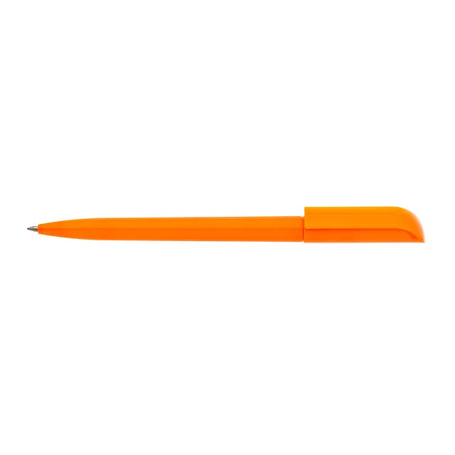 ROTATE plastové kuličkové pero - oranžová