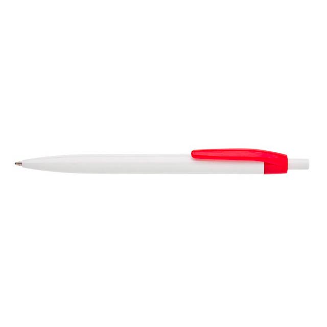 LIDO plastové kuličkové pero - červená