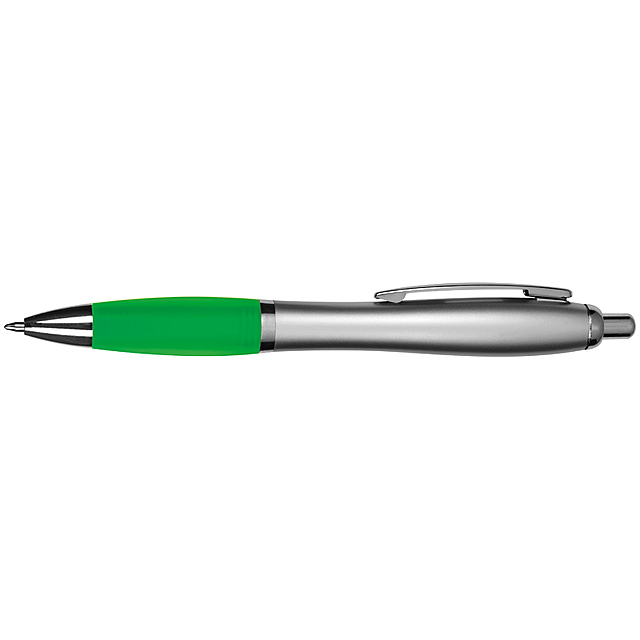 Ball pen with satin finish - green