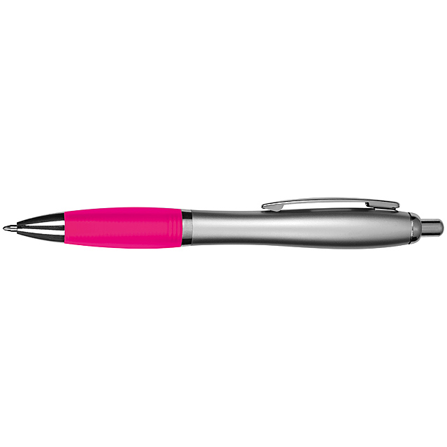 Rio-silver kuličkové pero - růžová