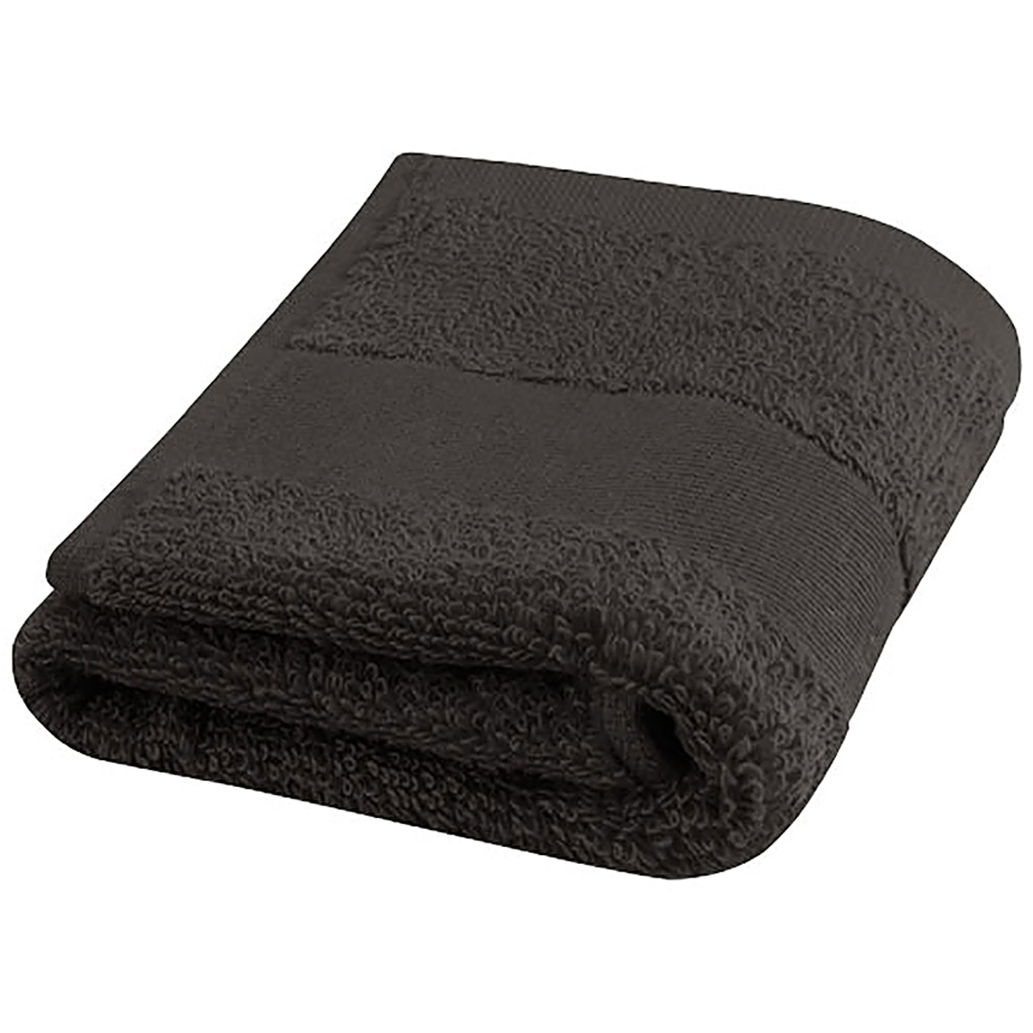 Sophia 450 g/m² cotton towel 30x50 cm - black