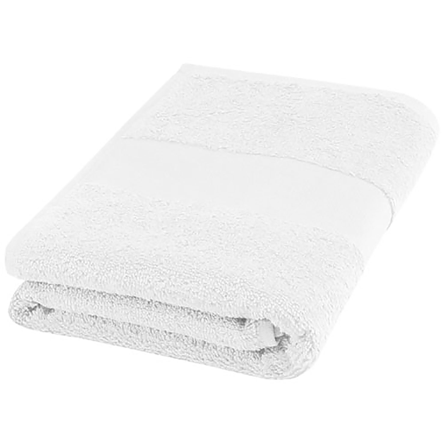 Charlotte 450 g/m² cotton towel 50x100 cm - white