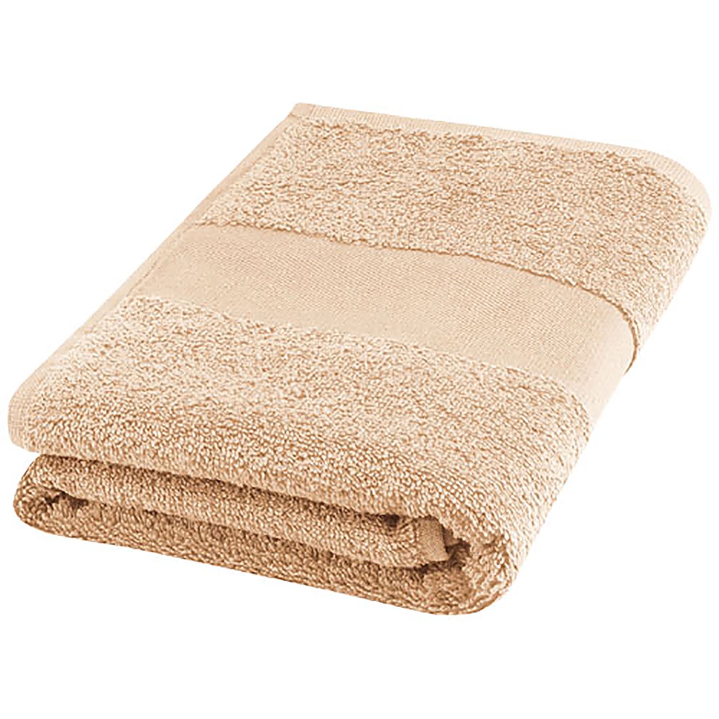 Charlotte 450 g/m² Baumwollhandtuch 50 x 100 cm - Beige