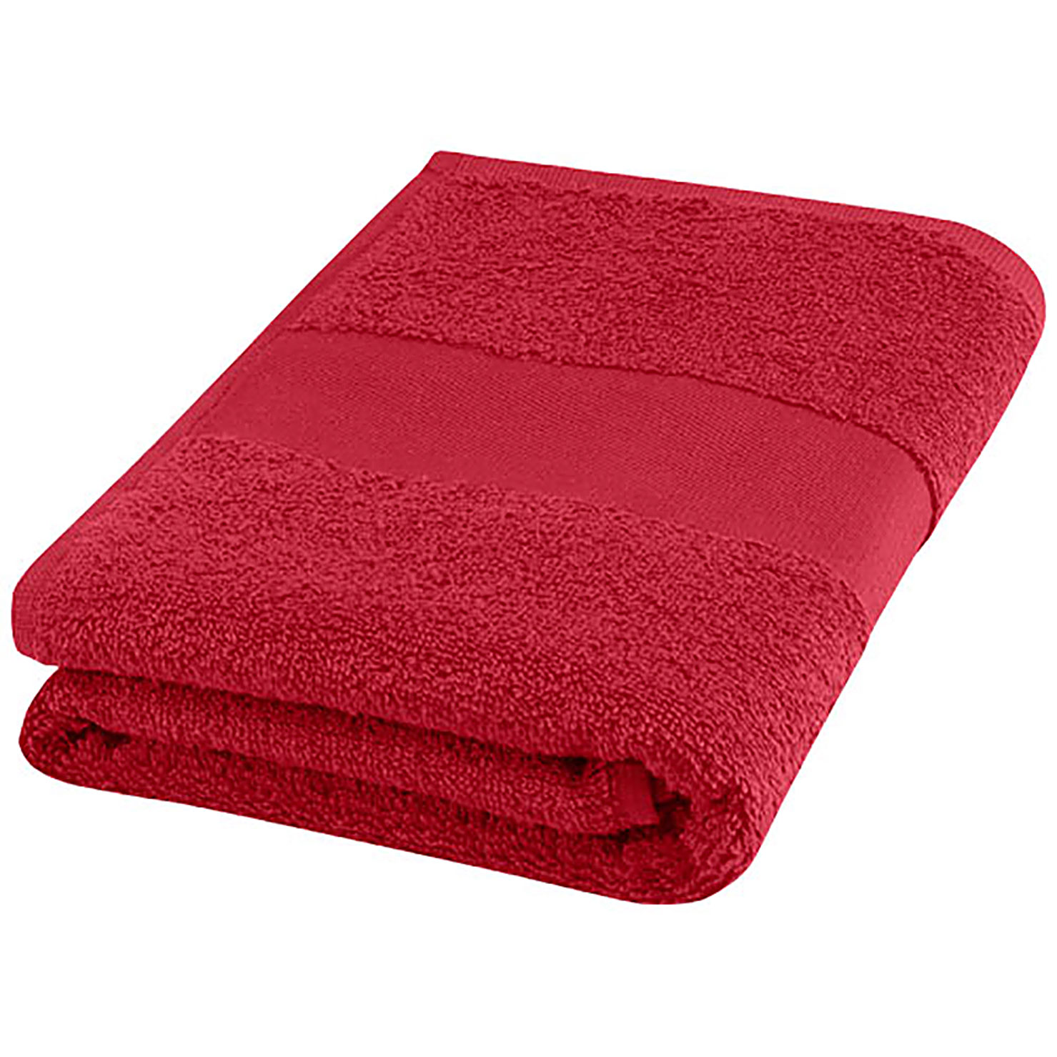 Charlotte 450 g/m² cotton towel 50x100 cm - red