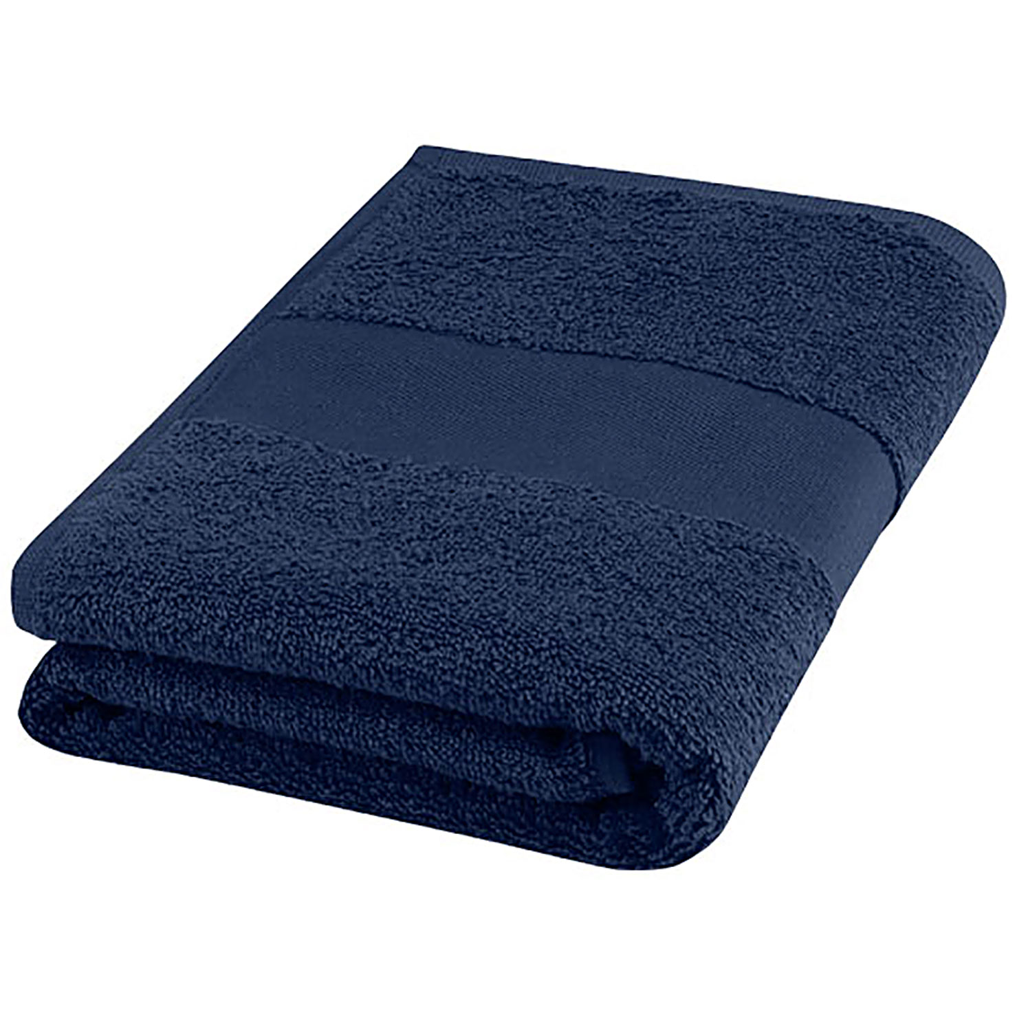 Charlotte 450 g/m² cotton towel 50x100 cm - blue