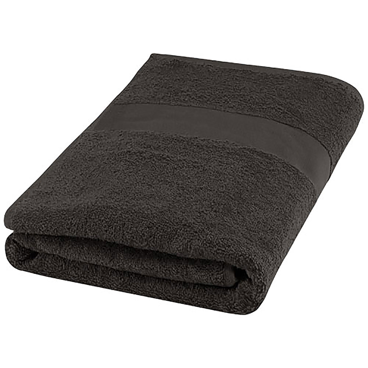 Amelia 450 g/m² cotton towel 70x140 cm - black