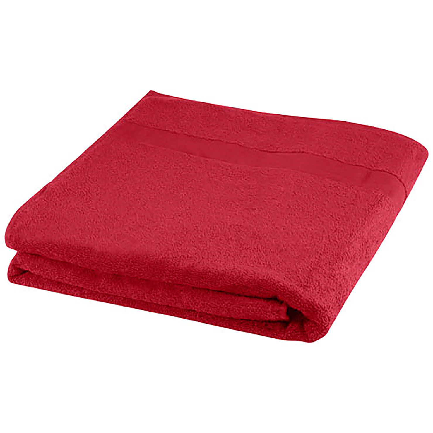 Evelyn 450 g/m² cotton towel 100x180 cm - red