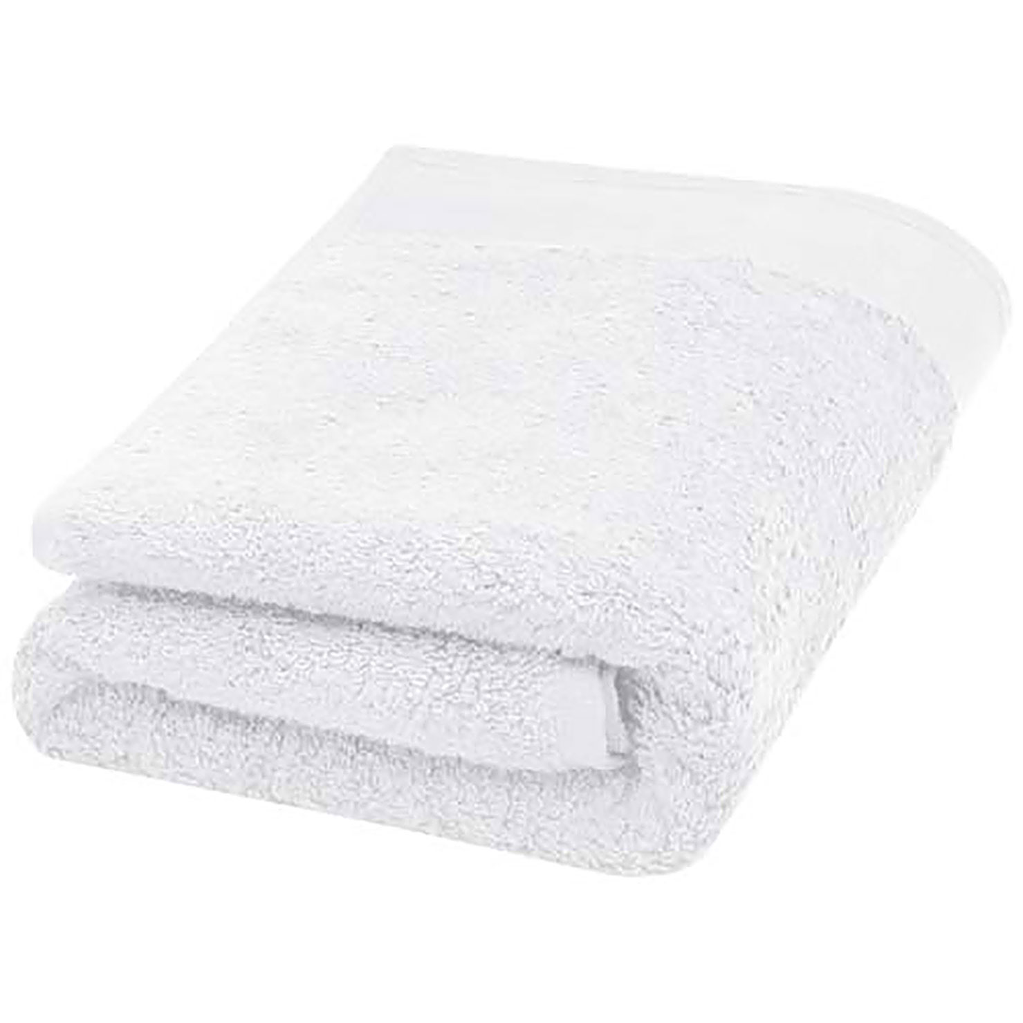 Nora 550 g/m² cotton towel 50x100 cm - white