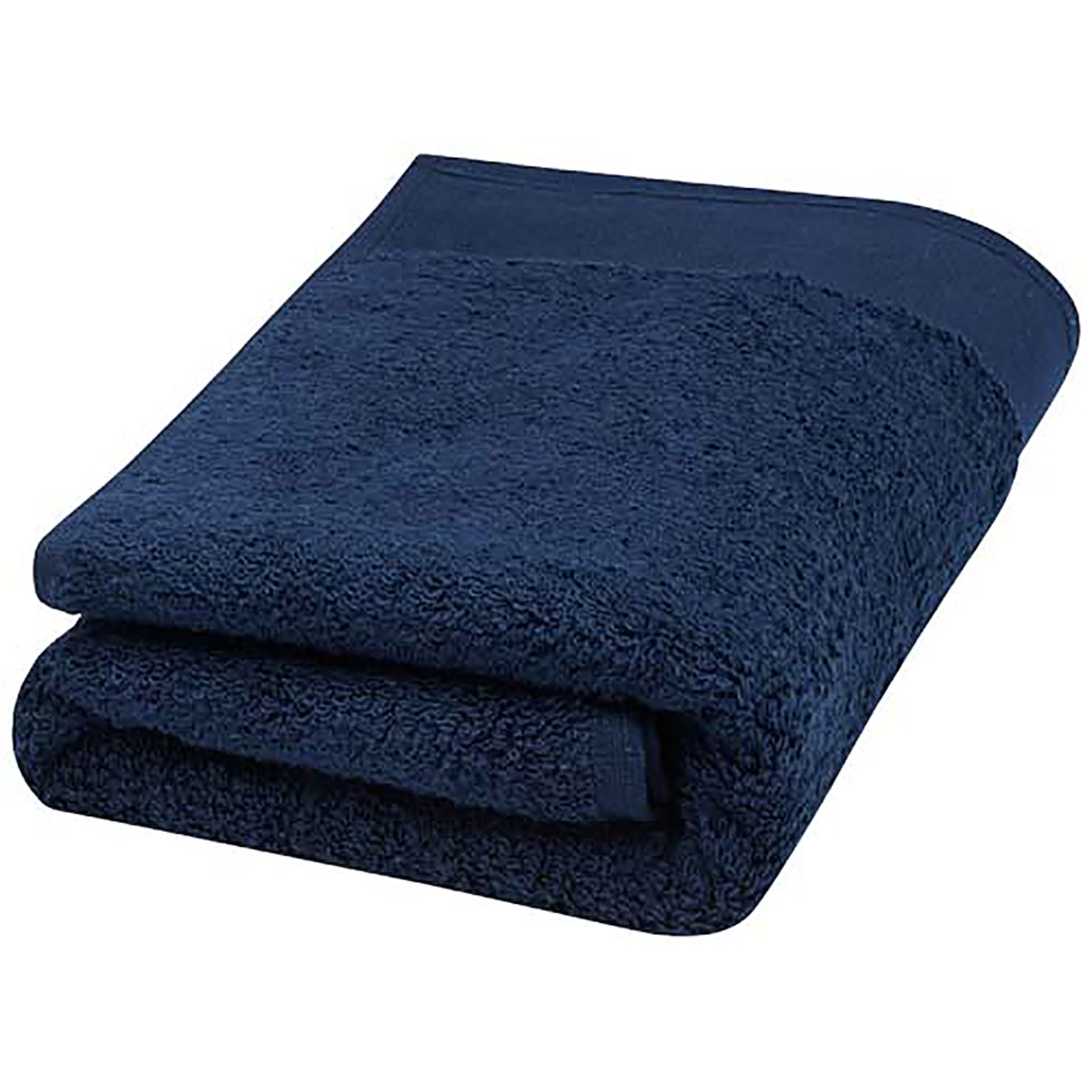 Nora 550 g/m² cotton towel 50x100 cm - blue