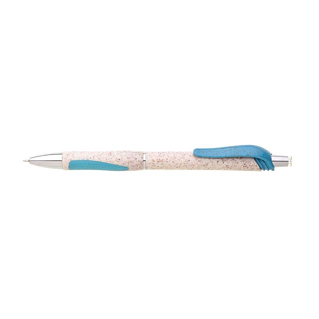 Pen / plastic ballpoint pen VENDI - turquoise