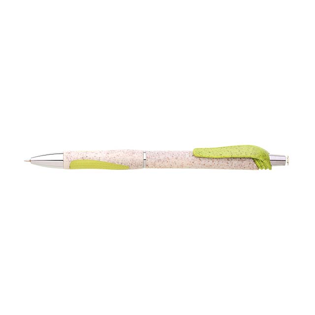 Pen / plastic ballpoint pen VENDI - lime
