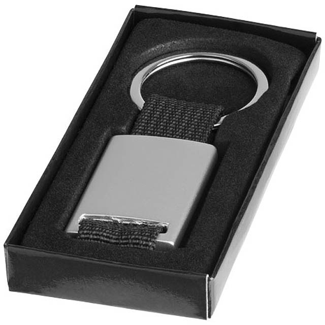 Alvaro Gurtband Schlüsselanhänger - Silber
