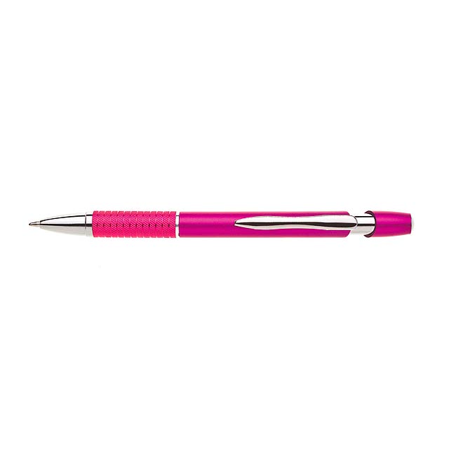 ALPE plastové kuličkové pero - ružová