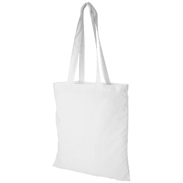 Carolina 100 g/m² cotton tote bag - white