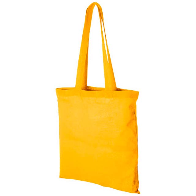 Carolina 100 g/m² cotton tote bag - yellow