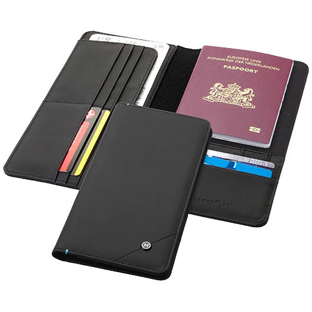 Odyssey RFID Reisebrieftasche - schwarz