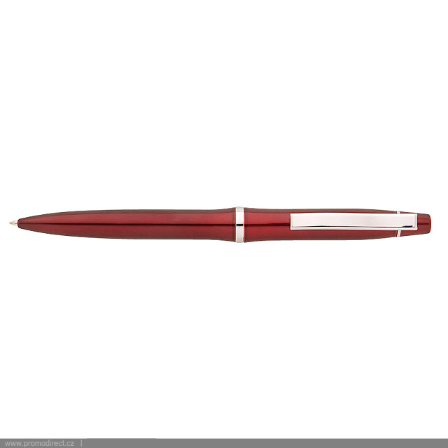 FABRO kovové kuličkové pero - červená