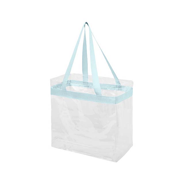 Hampton transparent tote bag - baby blue