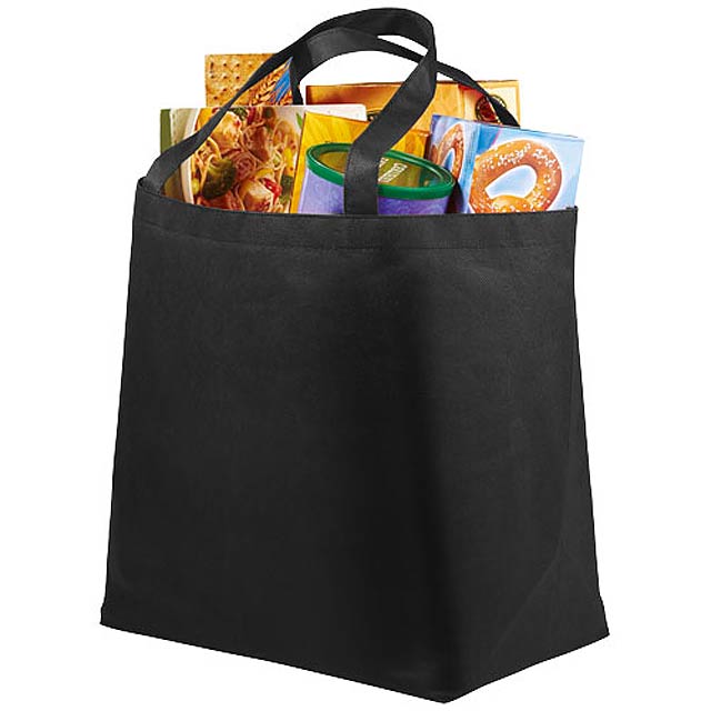 Maryville non-woven shopping tote bag - black