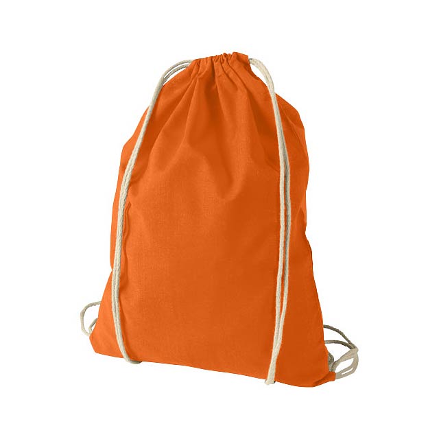 Oregon 100 g/m² Premium Sportbeutel 5L - Orange