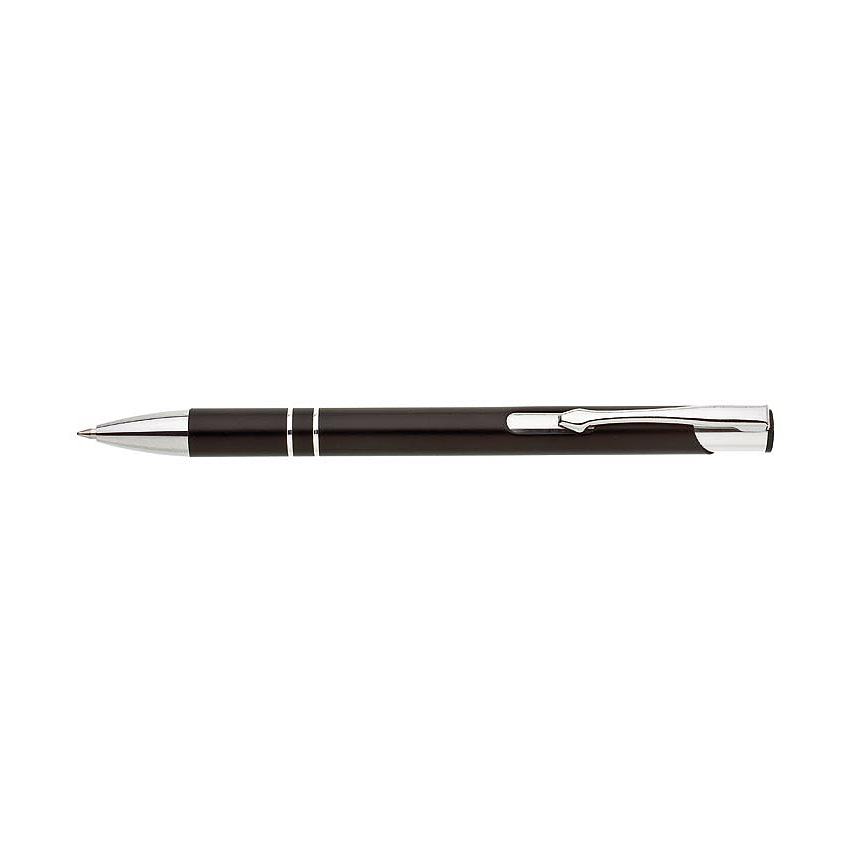 ALBA BLACK ballpoint pen, metal - black