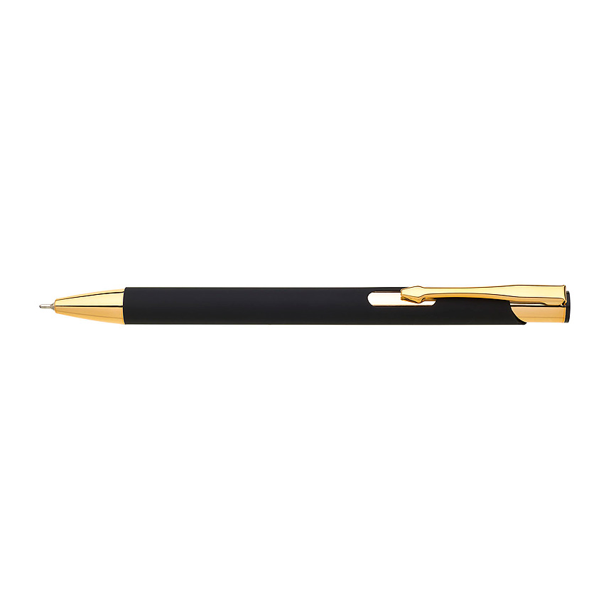 VALMI SOFT SG ballpoint pen, metal - 0.5 mm tip - black