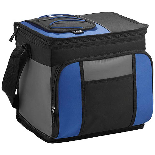 Easy-access 24-can cooler bag - royal blue