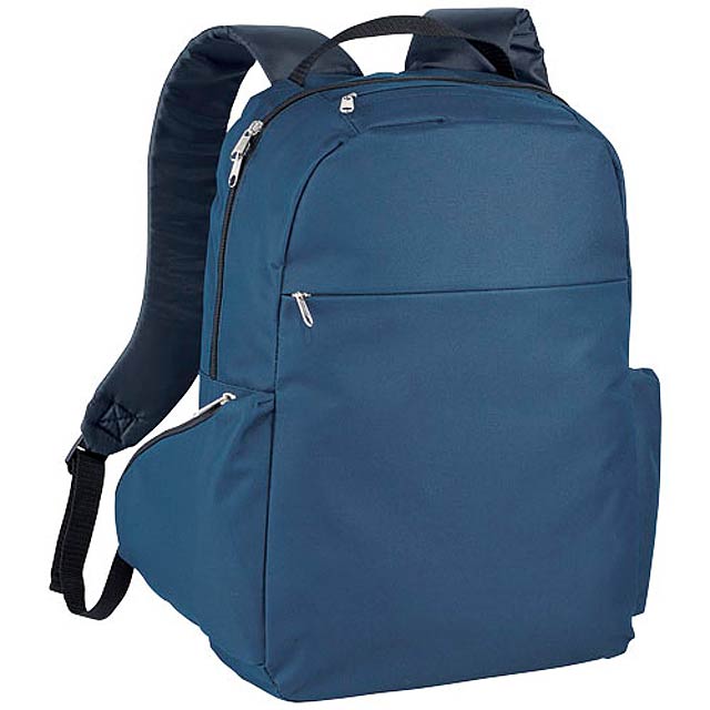 Slim 15" laptop backpack 15L - blue