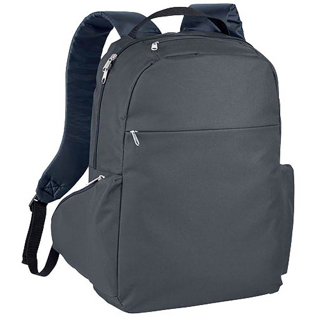 Slim 15" laptop backpack 15L - grey