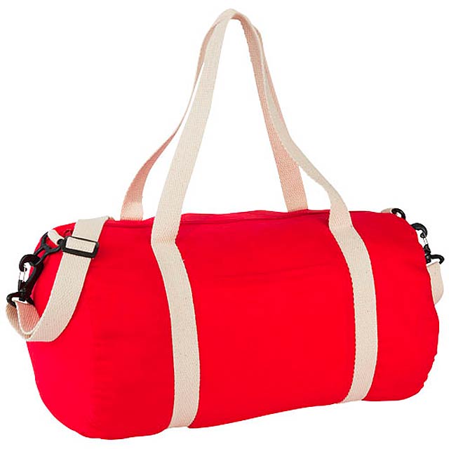 Bavlněná taška Duffel - červená