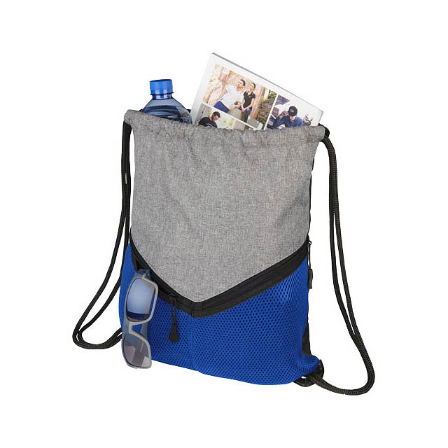 Voyager drawstring backpack 6L - blue