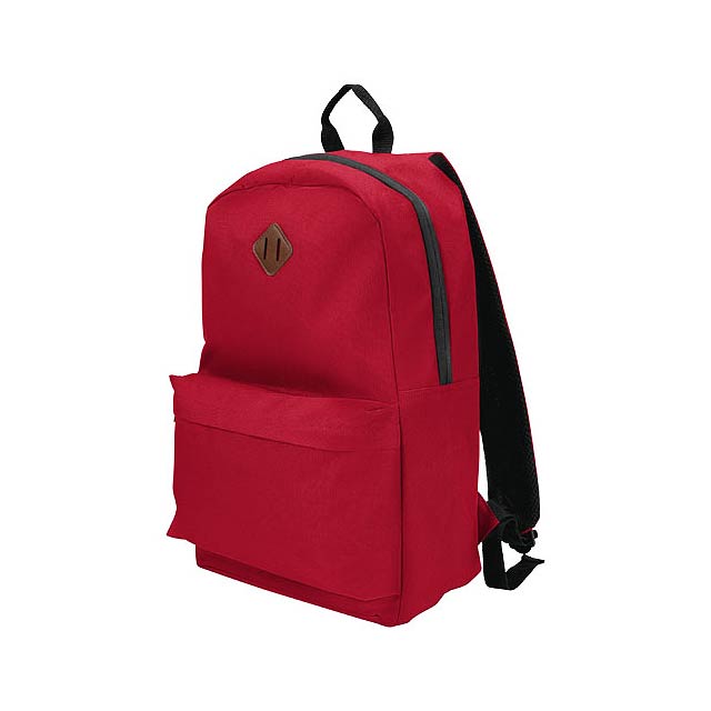 Stratta 15" laptop backpack 15L - transparent red