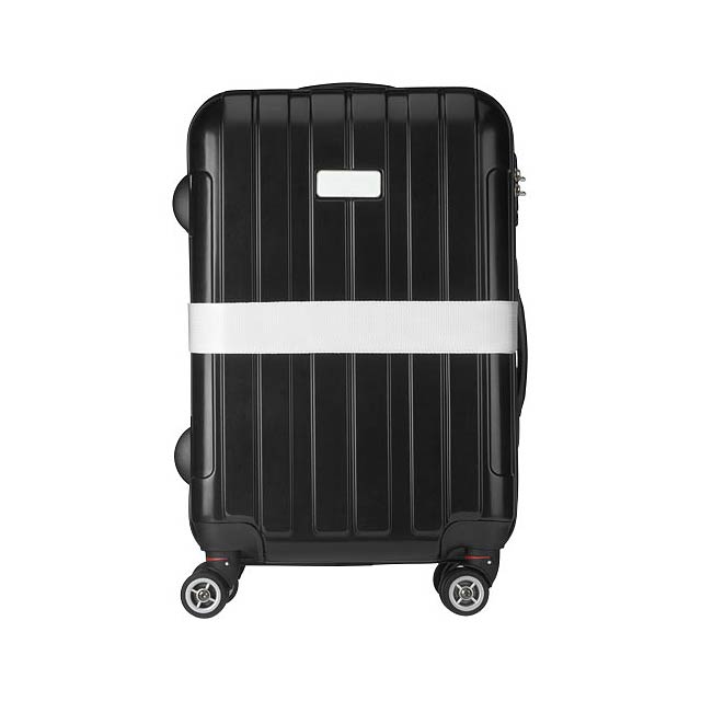 Saul suitcase strap - white