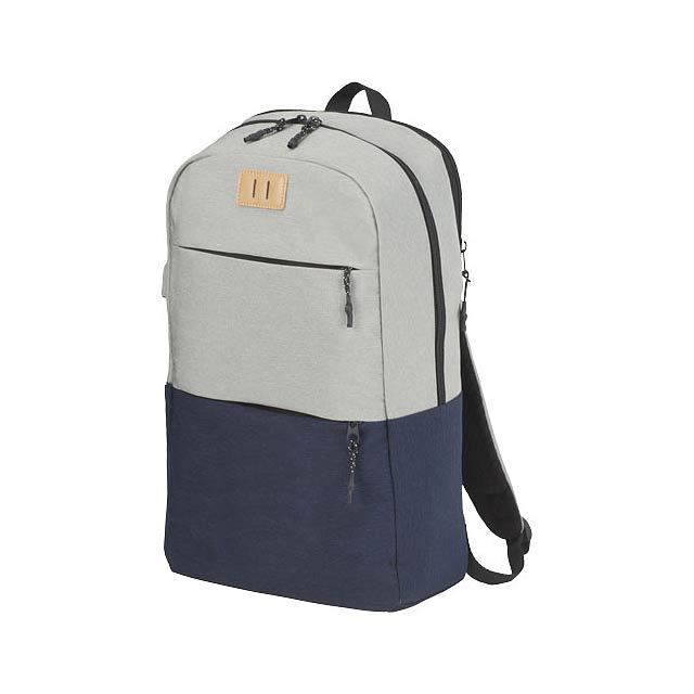 Cason 15" laptop backpack 17L - blue