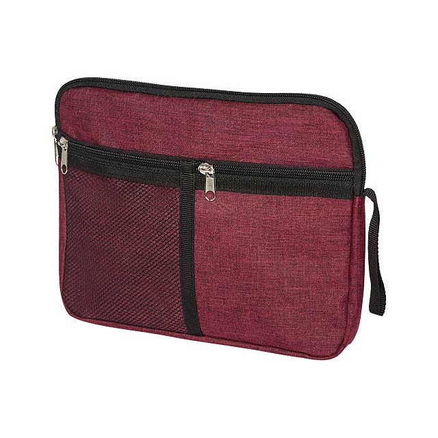 Hoss toiletry pouch - red