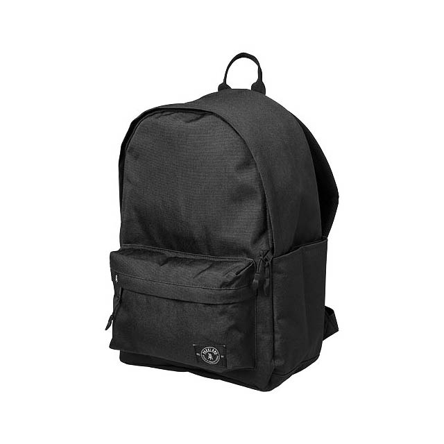 Vintage 13" RPET laptop backpack 16L - black