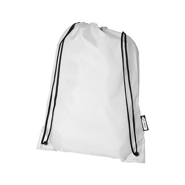 Oriole RPET drawstring backpack 5L - white
