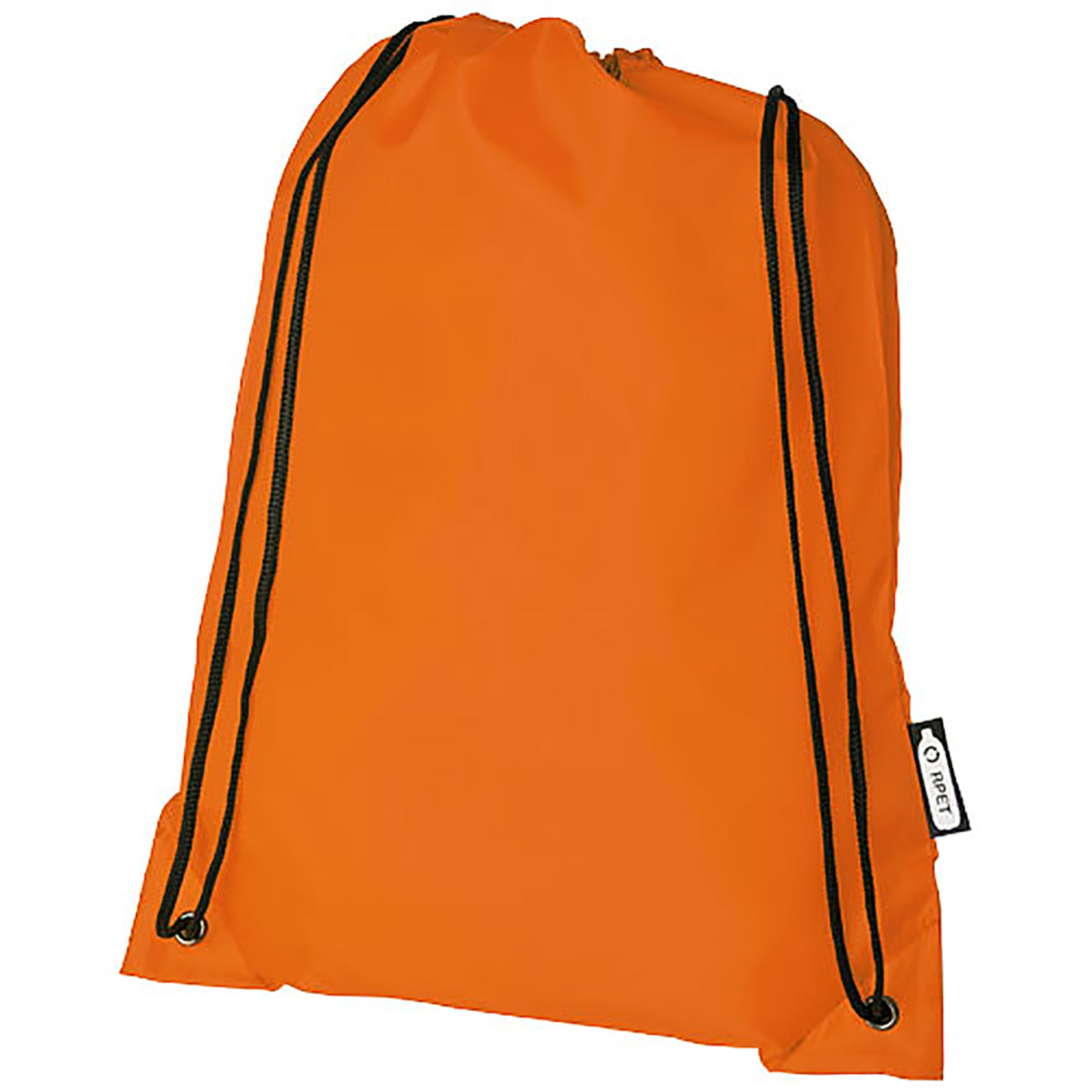 Oriole RPET drawstring bag 5L - orange