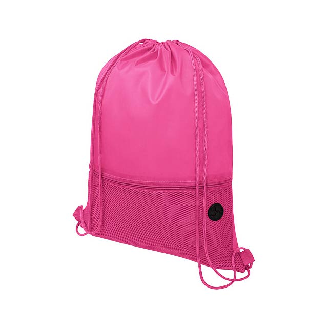 Oriole mesh drawstring backpack 5L - fuchsia
