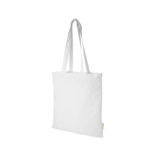 Orissa 100 g/m² GOTS nakupní taška z organické bavlny - biela