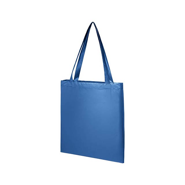 Salvador shiny tote bag - baby blue