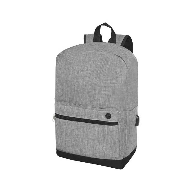 Hoss 15.6" business laptop backpack 16L - grey