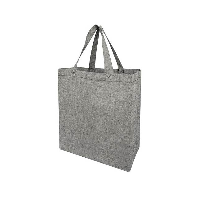 Nákupní taška z recyklovaného materiálu s gramáží 150 g/m² Pheebs - čierna