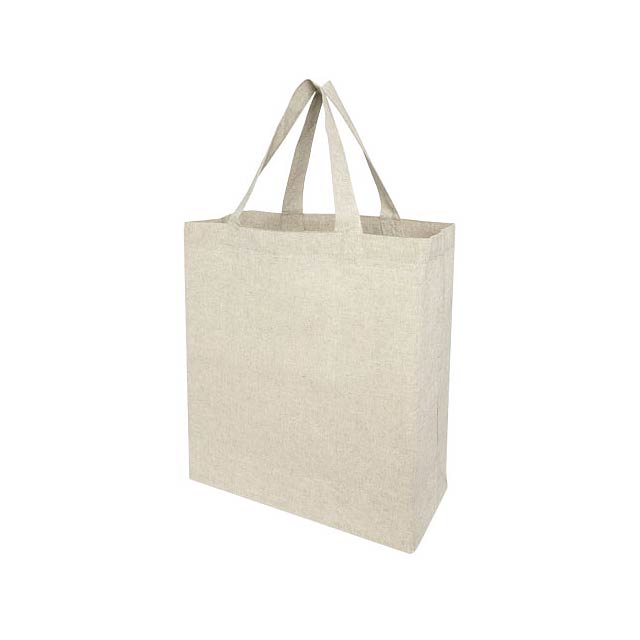 Nákupní taška z recyklovaného materiálu s gramáží 150 g/m² Pheebs - béžová