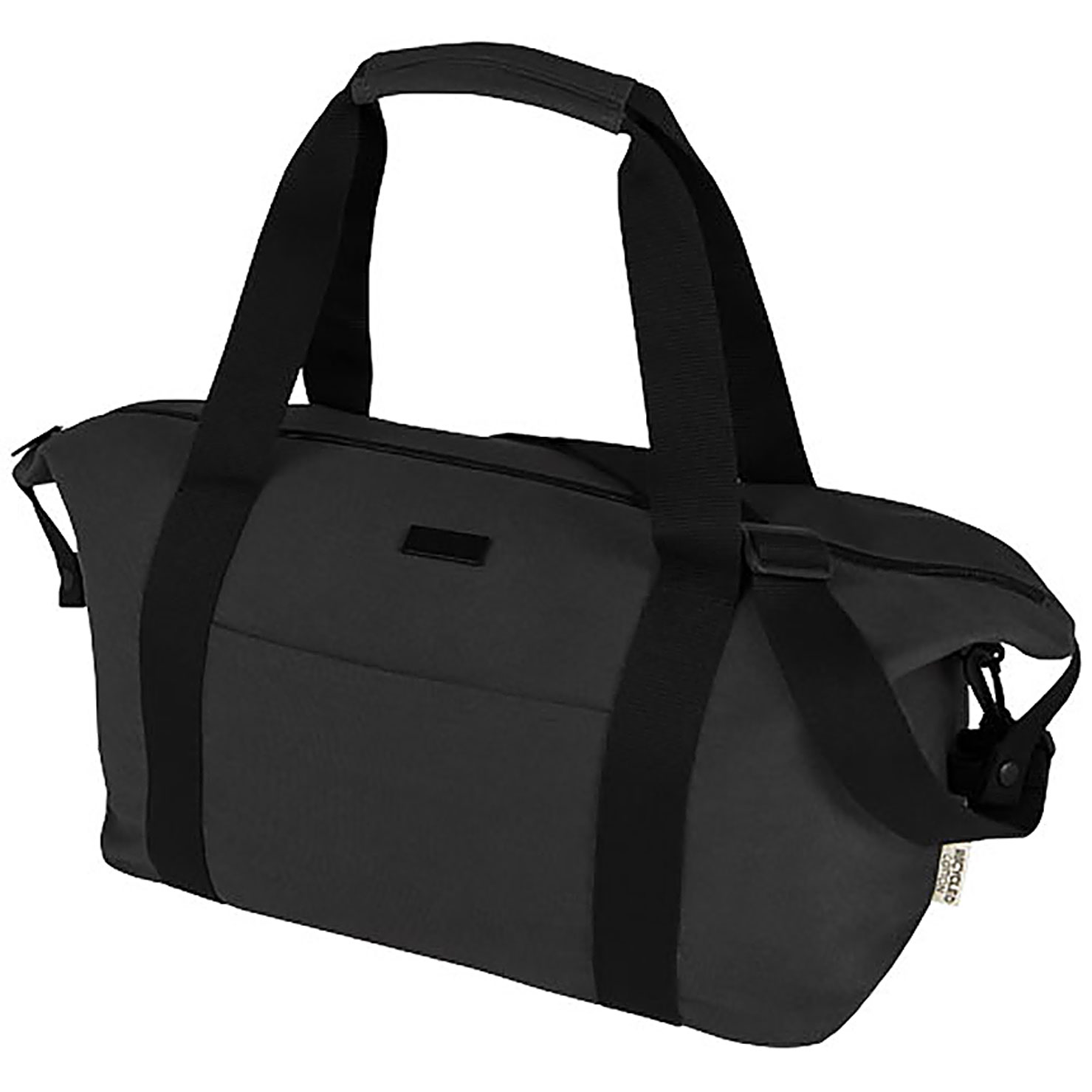 Joey Reisetasche aus GRS recyceltem Canvas 25 L - schwarz