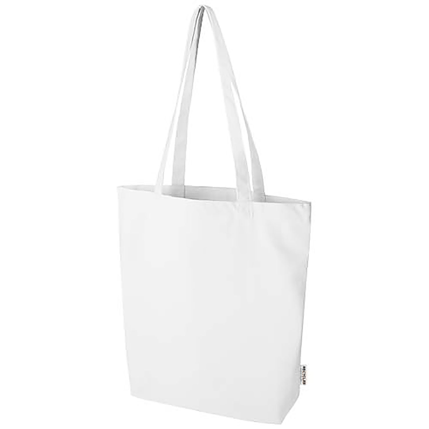 Florida 270 g/m² GRS recycled tote bag 10L - white