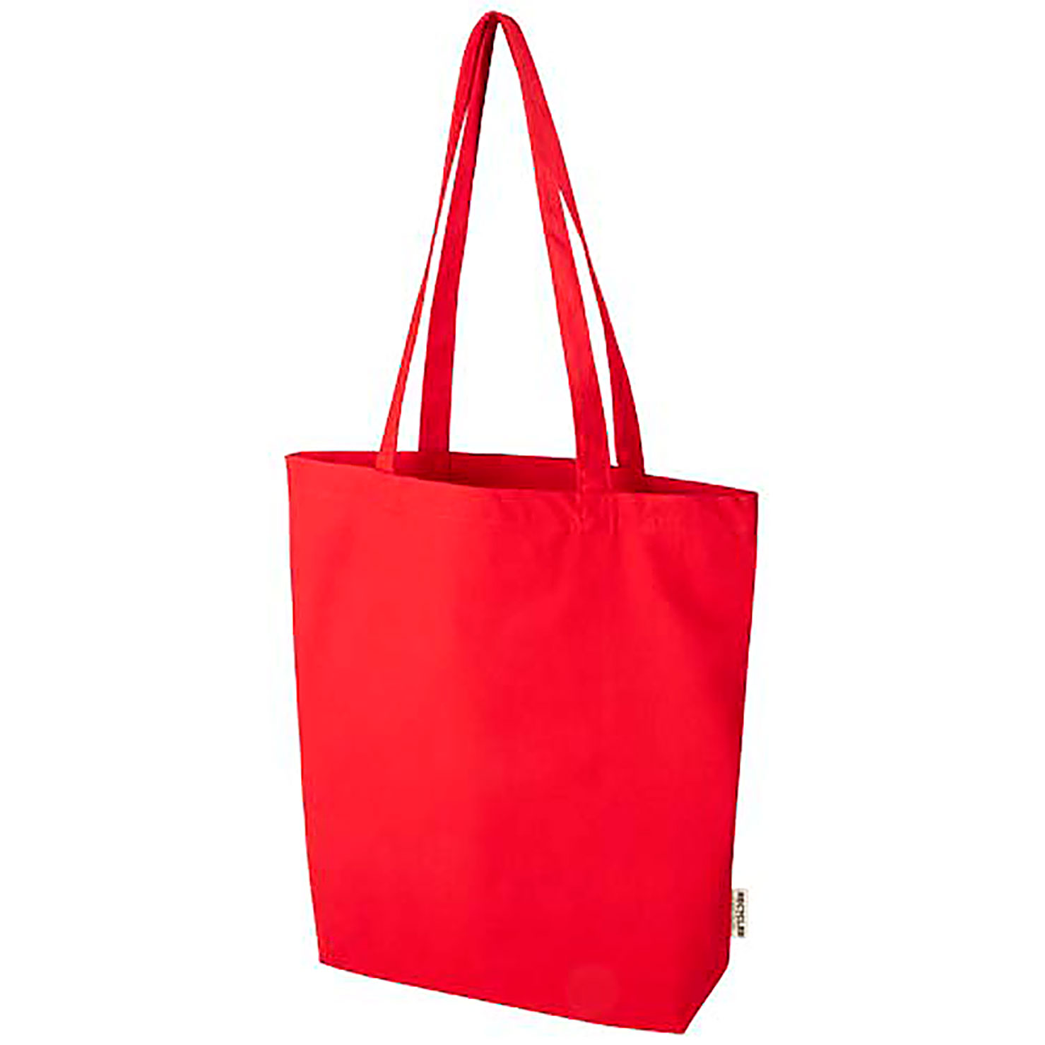 Florida 270 g/m² GRS recycled tote bag 10L - red