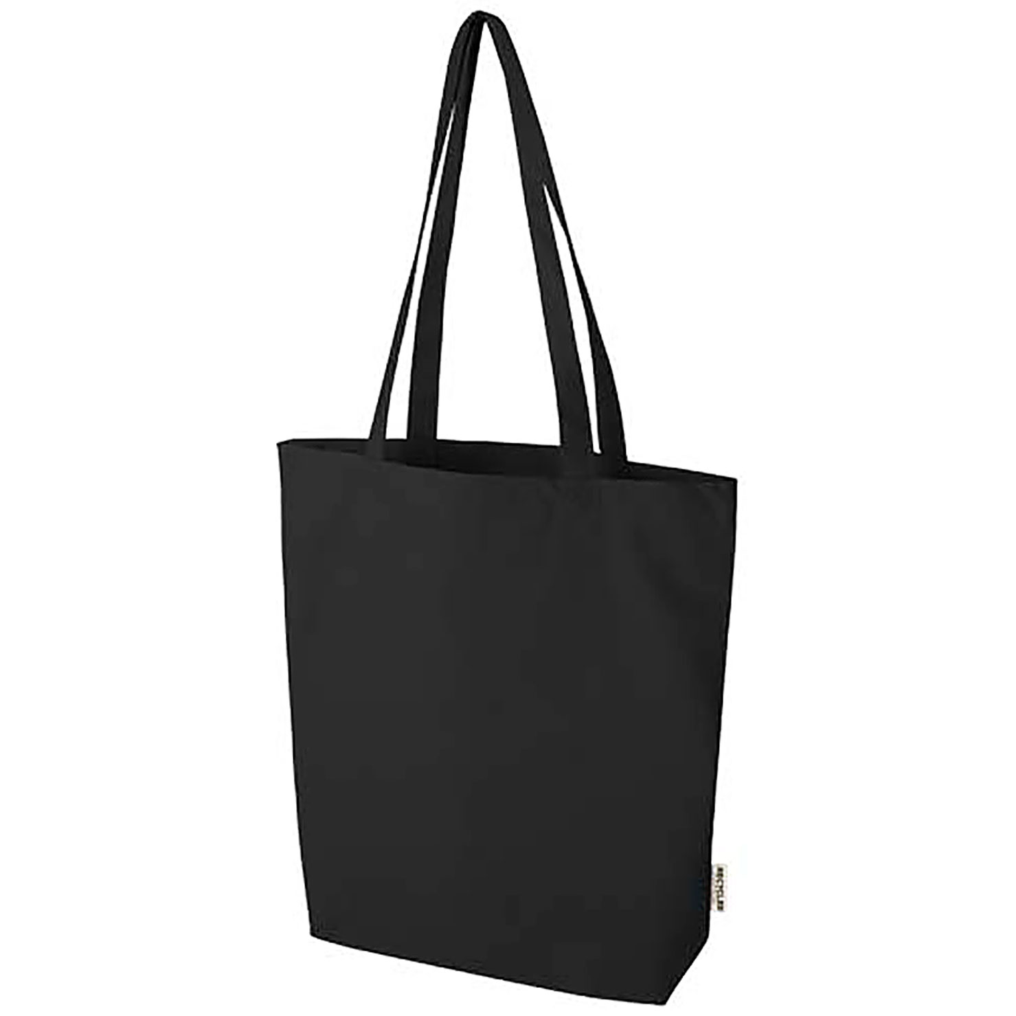 Florida 270 g/m² GRS recycled tote bag 10L - black