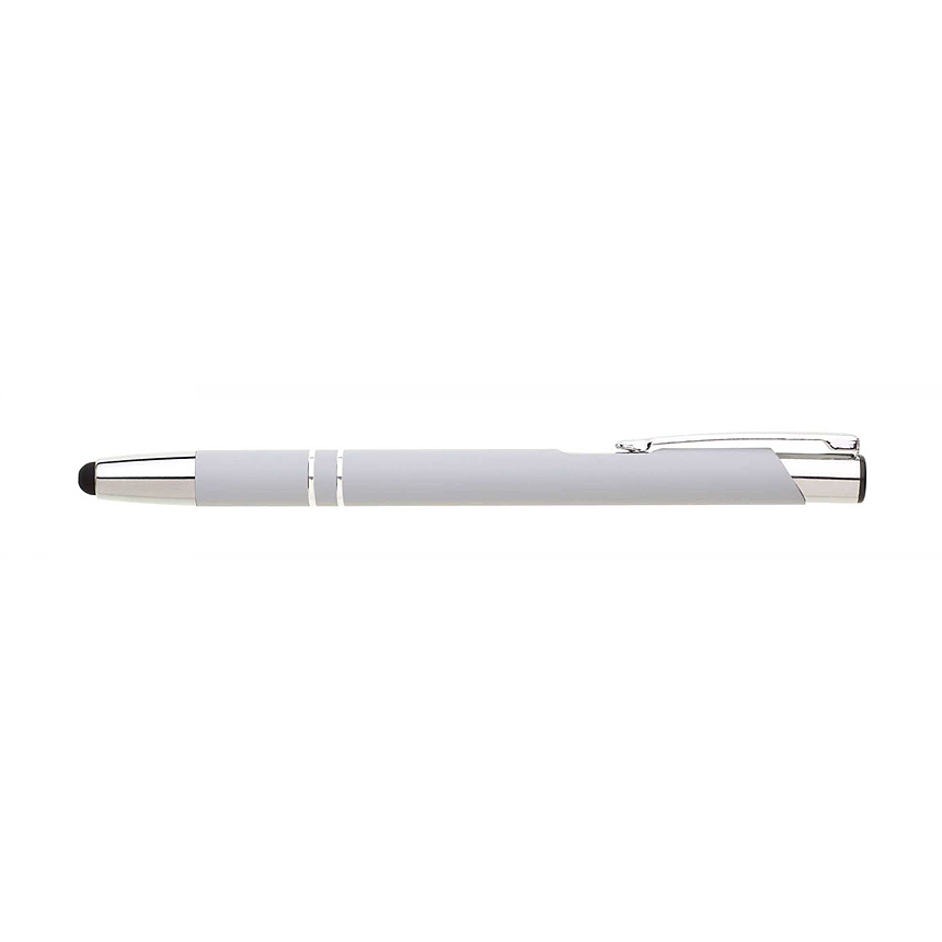 SIONA SOFT TOUCH ballpoint pen, metal - grey